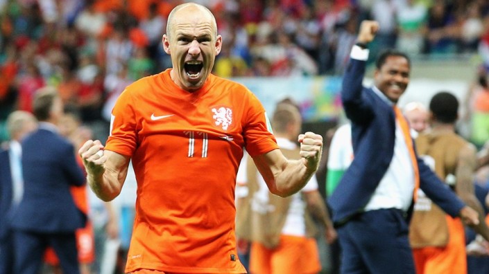 The Netherlands' Arjen Robben © Getty Images via FIFA.com