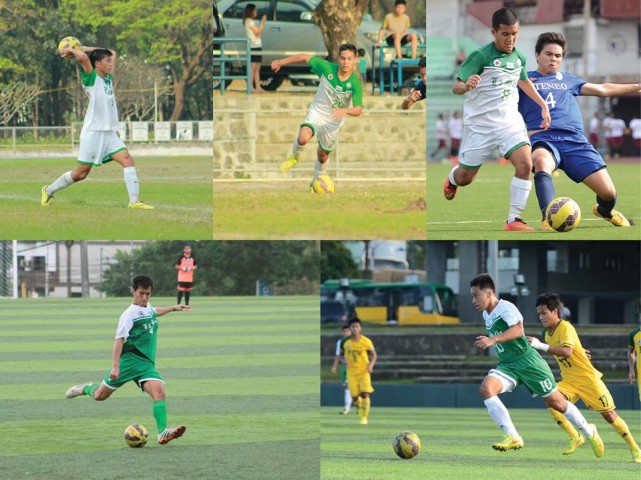 From top left, clockwise: Matthew Nierras, Rigo Joseph, Inigo Gonzales, Nathan Alquiros, and Greggy Yang. Not in photo: Tonichi Bonoan