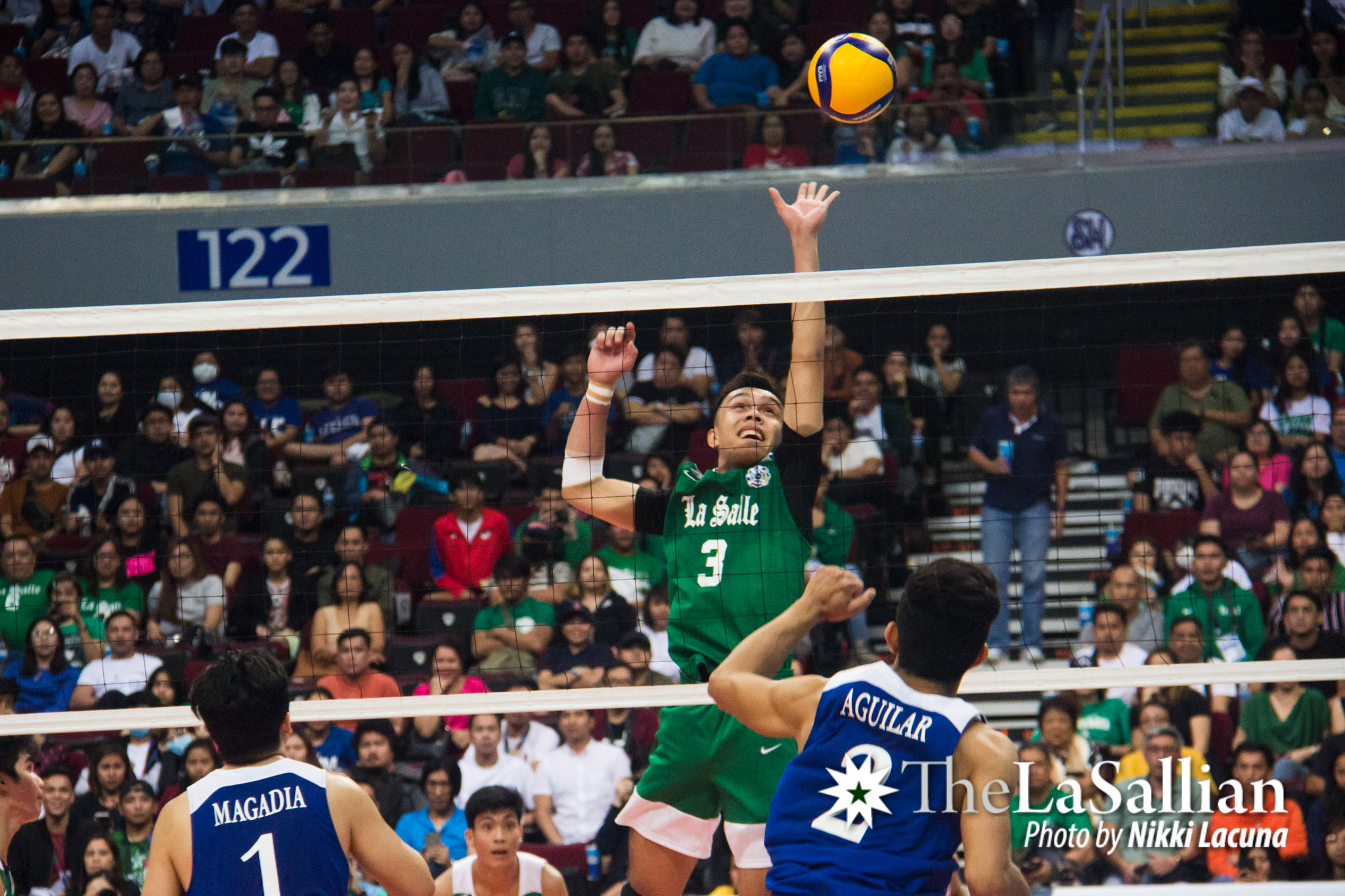 UAAP Green Spikers Stumble In Opening Game Against Blue Eagles The