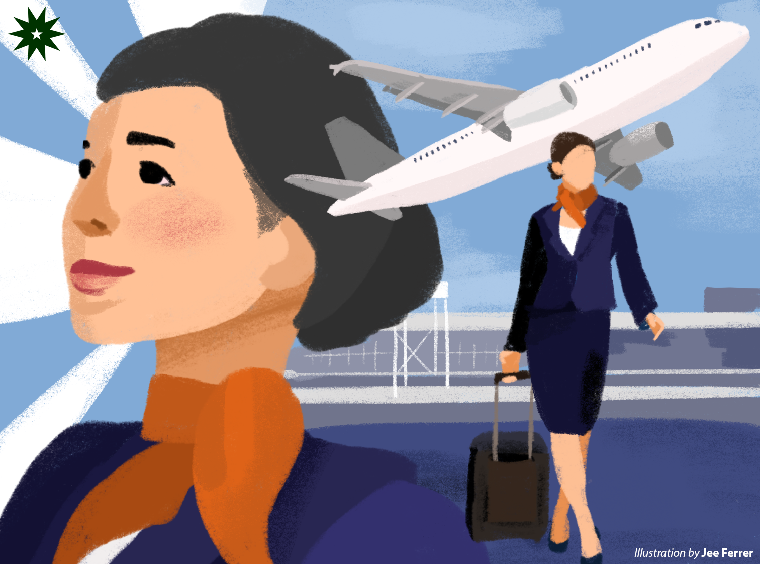 Good morning, passengers: Exploring the skies with flight attendants – The  LaSallian