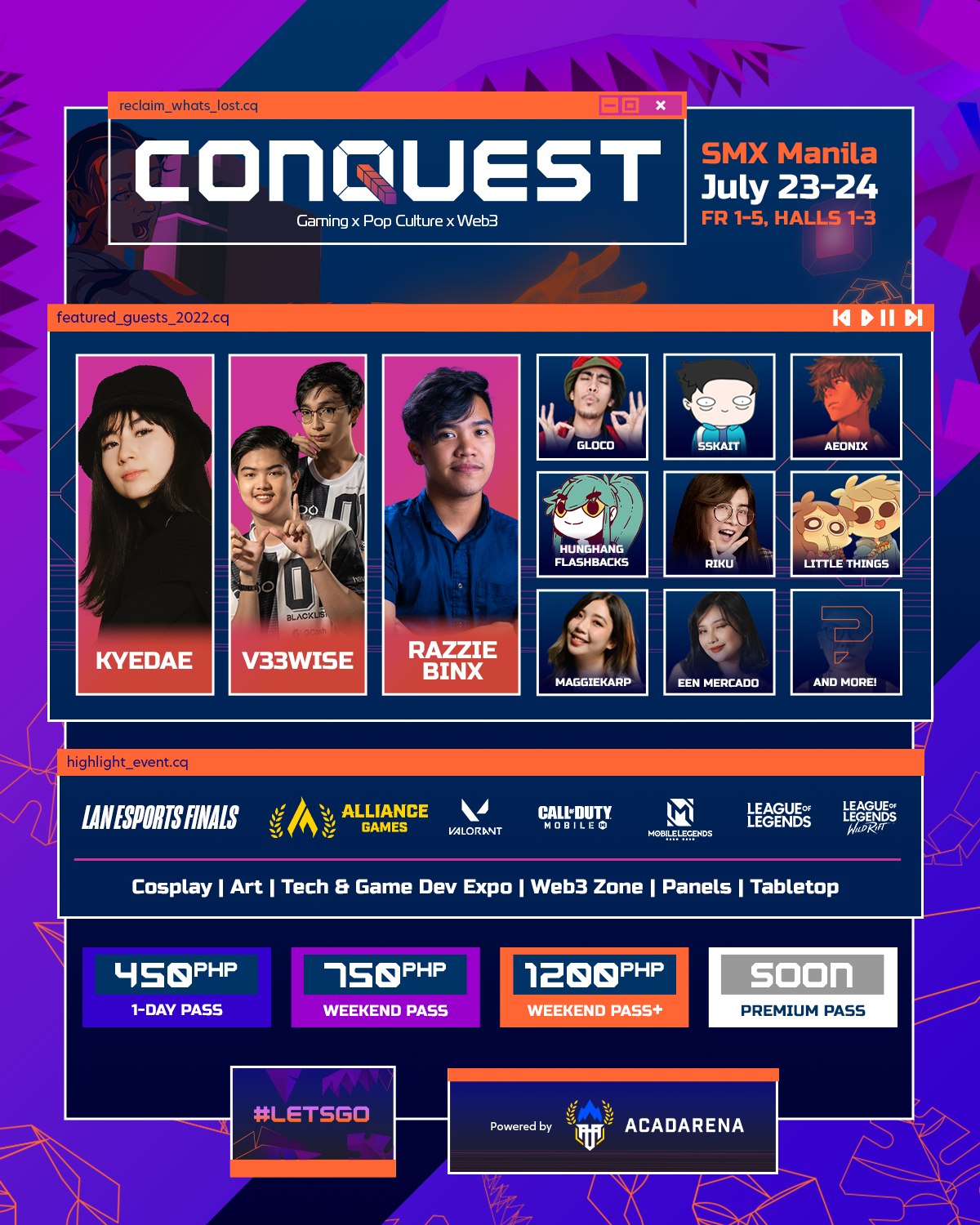 PRESS RELEASE CONQuest Festival makes an ultimate comeback on July 23
