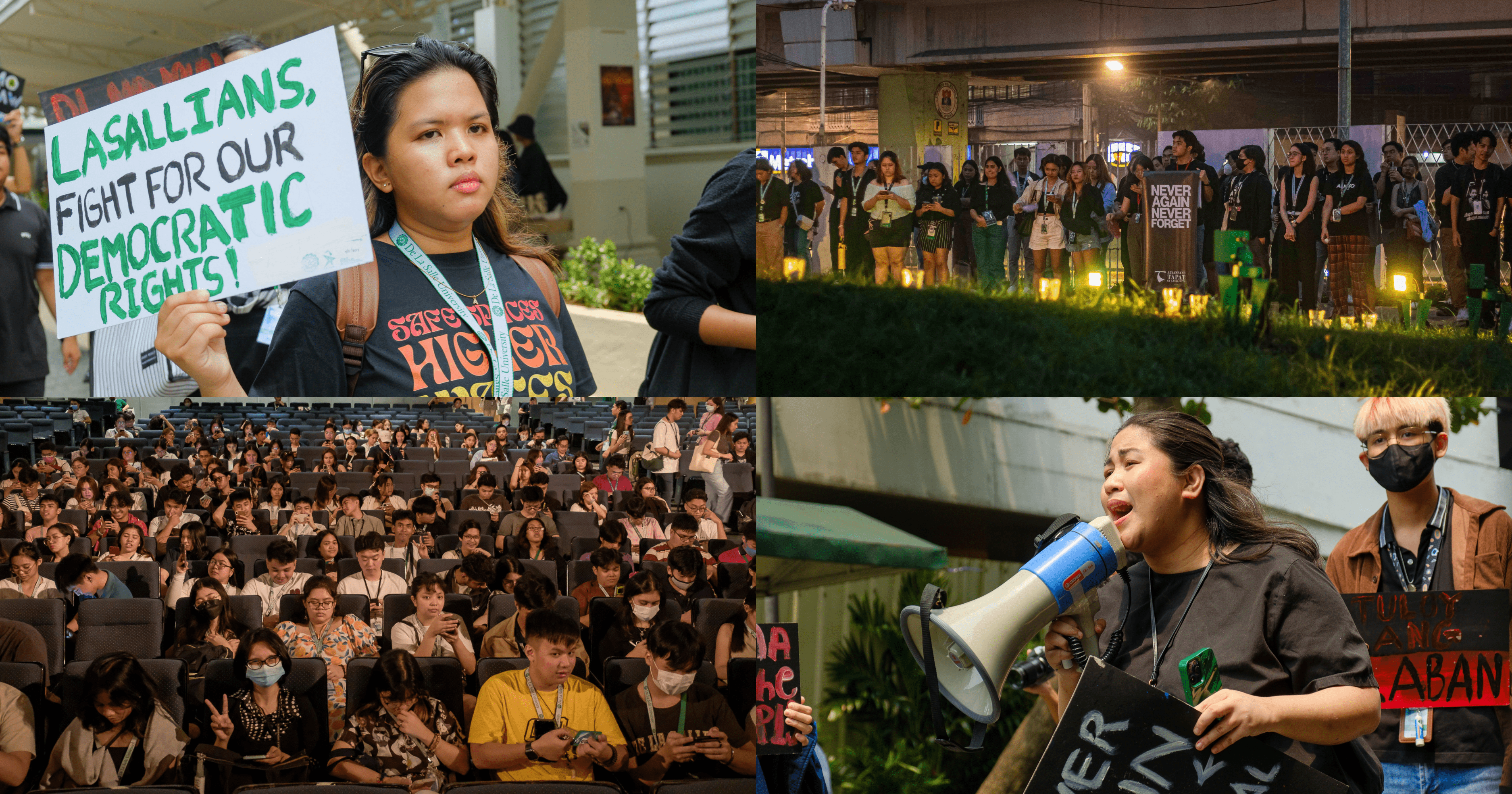 Lasallians immortalize voices of Filipino activism in 51st Martial Law anniversary commemoration