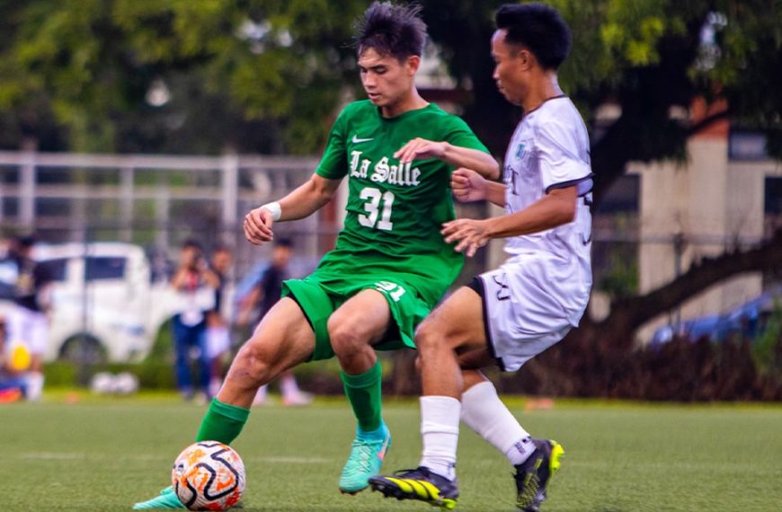 UAAP: Green Booters fall short in head-to-head battle for top four spot against UST, 2-1