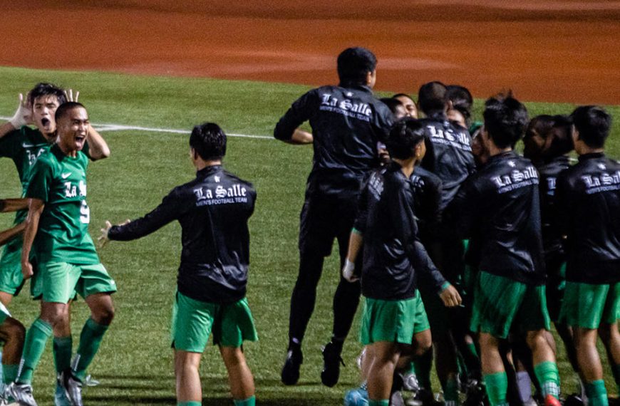 UAAP: Aguilar bags brace as Green Booters take down UE, 2-0