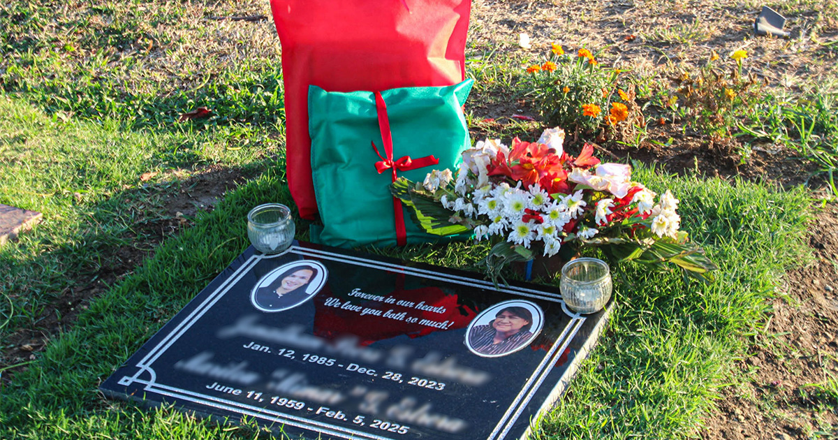 Where grief rests, love lingers