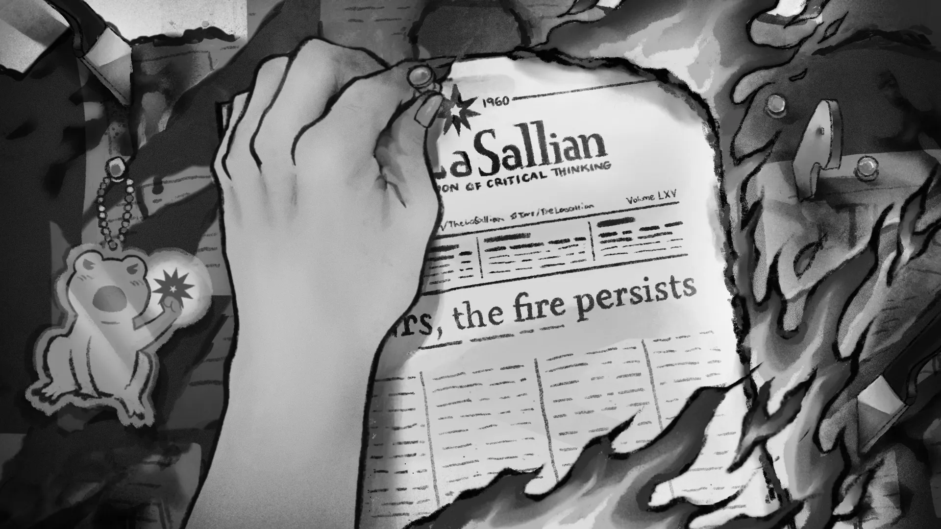 65 years, the fire persists