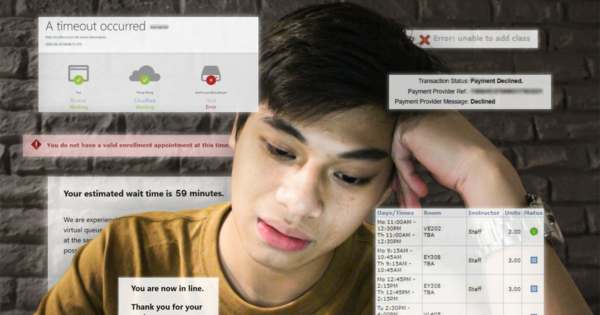 Loading… still: Why DLSU’s enlistment struggles persist