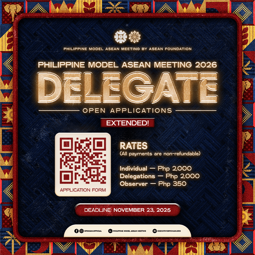 PRESS RELEASE: Philippine Model ASEAN Meeting 2026 Officially Launches as the Nation’s Youth-Led Contribution to the Philippines’ ASEAN Chairmanship